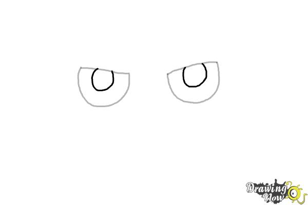 How to Draw a Grumpy Cat - Step 2 How to Draw a Grumpy Cat - Step 2