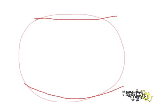 How to Draw a Halloween Pumpkin - Step 2 How to Draw a Halloween Pumpkin - Step 2