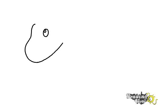 How to Draw a Horse for Kids (9 easy steps) - Step 1 How to Draw a Horse for Kids (9 easy steps) - Step 1