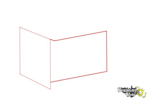 How to Draw a House, Two Story House - Step 2 How to Draw a House, Two Story House - Step 2
