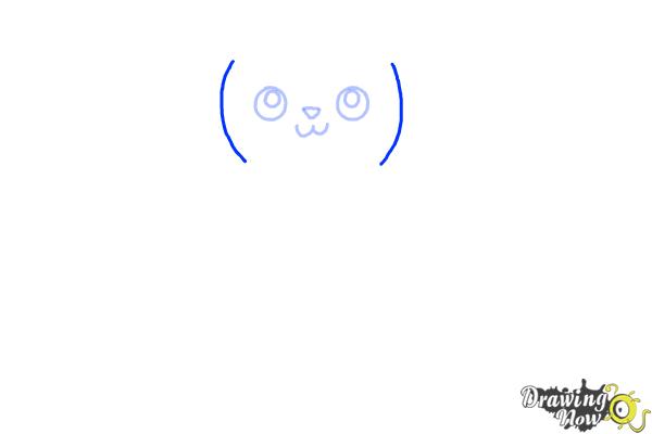 How to Draw a Kitten (Super Easy) - Step 3 How to Draw a Kitten (Super Easy) - Step 3