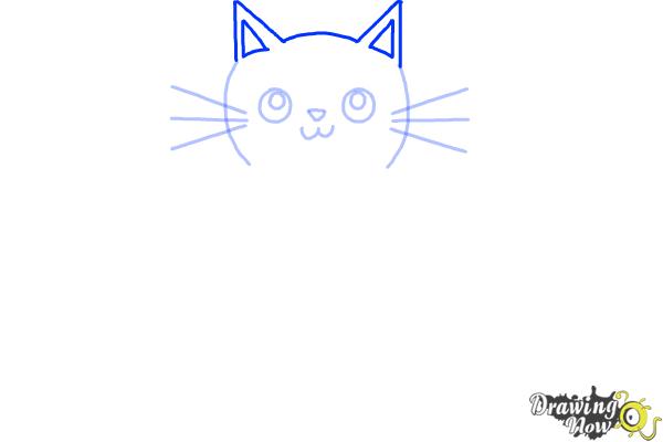 How to Draw a Kitten (Super Easy) - Step 5 How to Draw a Kitten (Super Easy) - Step 5