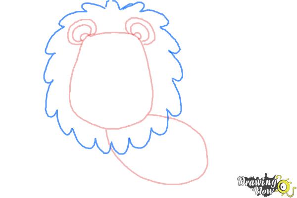 How to Draw a Lion for Kids - Step 5 How to Draw a Lion for Kids - Step 5