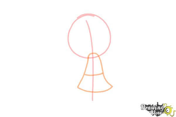 How to Draw a Little Girl Step by Step - Step 1 How to Draw a Little Girl Step by Step - Step 1