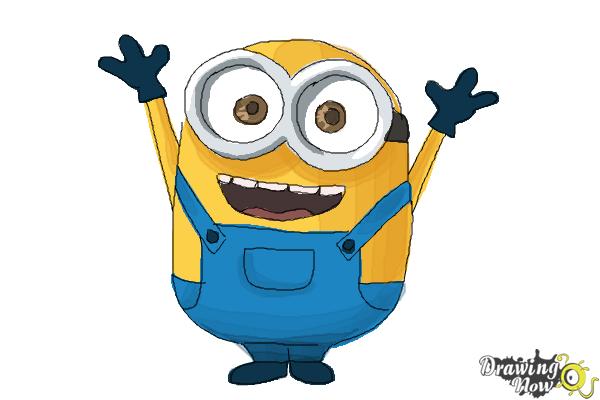 How to Draw a Minion Step by Step - Step 11 How to Draw a Minion Step by Step - Step 11