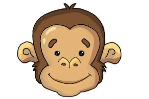 How to Draw a Monkey Face