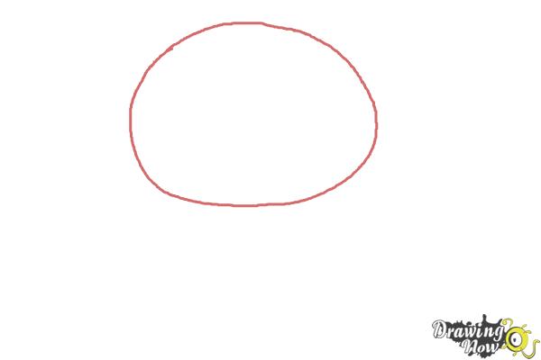 How to Draw a Panda Step by Step - Step 1 How to Draw a Panda Step by Step - Step 1