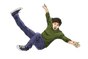 How to Draw a Person Falling