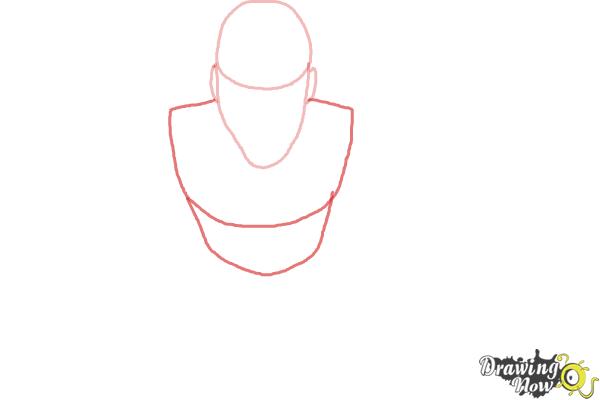 How to Draw a Person from Above - Step 2 How to Draw a Person from Above - Step 2