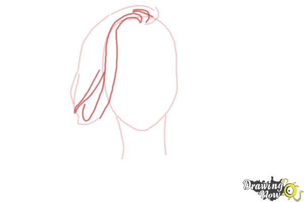 How to Draw a Pretty Girl - Step 3 How to Draw a Pretty Girl - Step 3