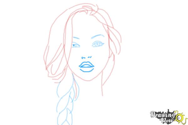 How to Draw a Pretty Girl - Step 7 How to Draw a Pretty Girl - Step 7