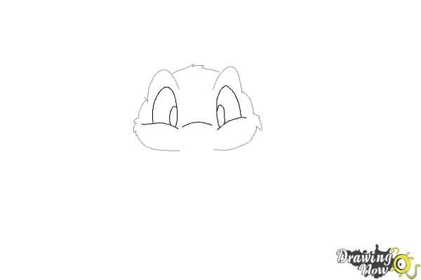 How to Draw a Rabbit Step by Step - Step 3 How to Draw a Rabbit Step by Step - Step 3