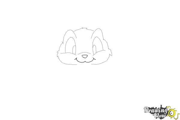 How to Draw a Rabbit Step by Step - Step 4 How to Draw a Rabbit Step by Step - Step 4
