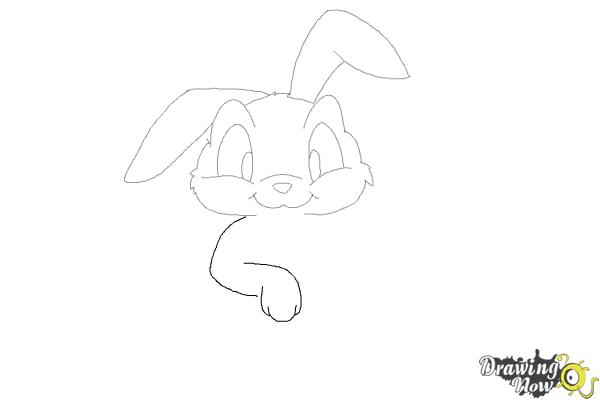 How to Draw a Rabbit Step by Step - Step 7 How to Draw a Rabbit Step by Step - Step 7