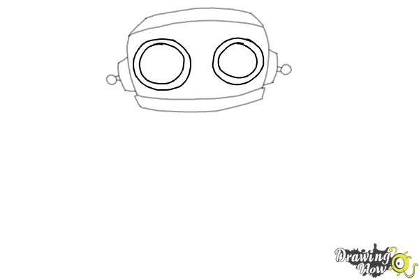 How to Draw a Robot (Ver 2) - Step 4 How to Draw a Robot (Ver 2) - Step 4
