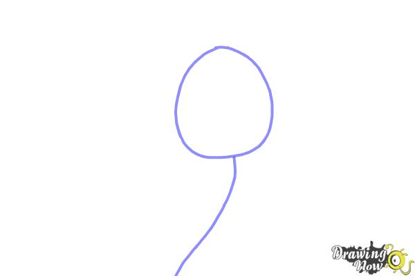 How to Draw a Rose Step by Step For Kids - Step 1 How to Draw a Rose Step by Step For Kids - Step 1