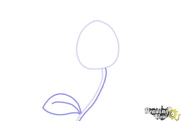 How to Draw a Rose Step by Step For Kids - Step 2 How to Draw a Rose Step by Step For Kids - Step 2