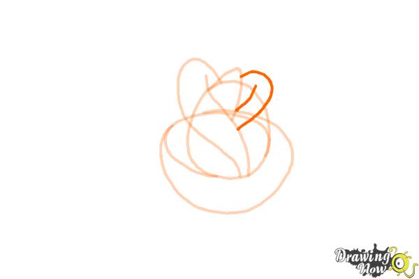 How to Draw a Rose Tattoo - Step 5
