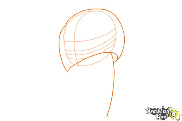 How to Draw a Sad Girl - Step 3 How to Draw a Sad Girl - Step 3