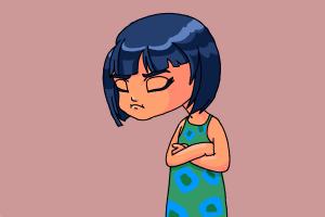 How to Draw a Sad Girl