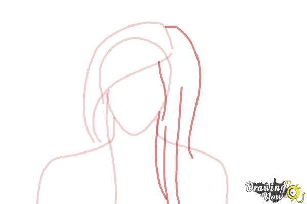 How to Draw a Scene Girl - Step 4 How to Draw a Scene Girl - Step 4