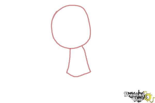 How to Draw a School Girl - Step 1 How to Draw a School Girl - Step 1