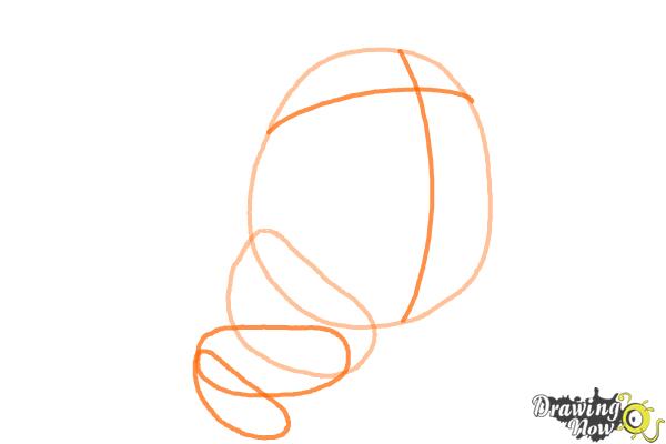 How to Draw a Screaming Death Dragon from How to Train Your Dragon - Step 2 How to Draw a Screaming Death Dragon from How to Train Your Dragon - Step 2