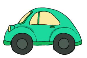 How to Draw a Simple Car