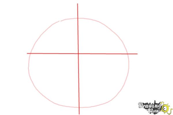 How to Draw a Simple Cat Face - Step 2 How to Draw a Simple Cat Face - Step 2