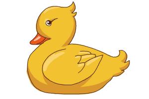 How to Draw a Simple Duck