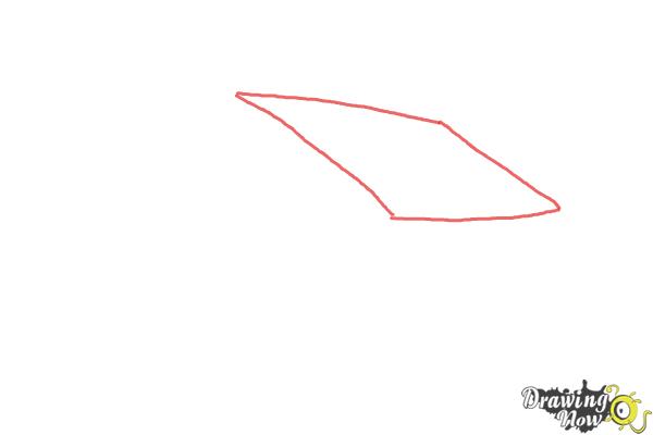 How to Draw a Simple House - Step 1 How to Draw a Simple House - Step 1