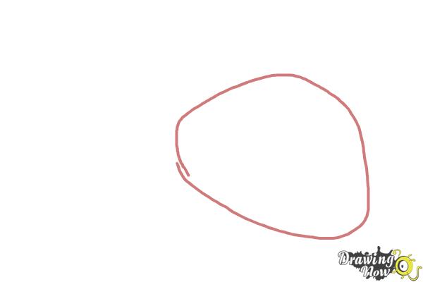 How to Draw a Sleeping Cat - Step 1 How to Draw a Sleeping Cat - Step 1