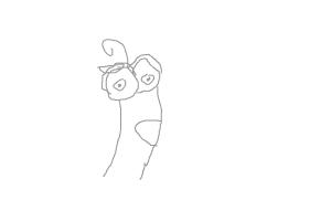 How to draw a slugs face