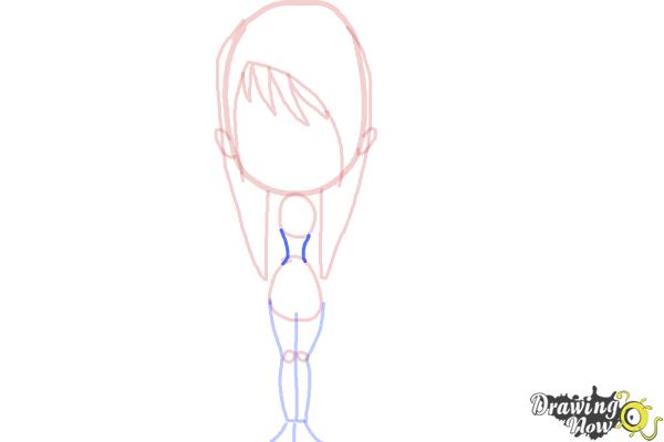 How to Draw a Vampire Girl - Step 6
