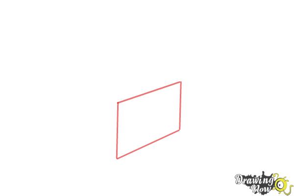 How to Draw a Wheelchair - Step 1 How to Draw a Wheelchair - Step 1