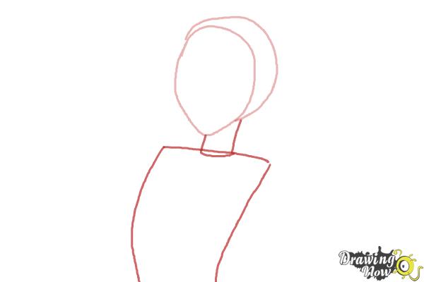 How to Draw Akeno Himejima from High School DxD - Step 2 How to Draw Akeno Himejima from High School DxD - Step 2
