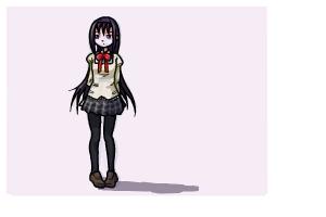 How to Draw an Anime School Girl