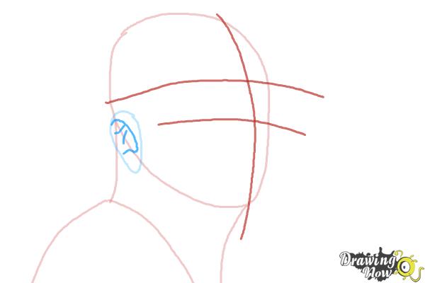 How to Draw an Enzo Ferrari - Step 3 How to Draw an Enzo Ferrari - Step 3