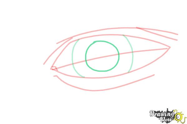 How to Draw an Eye Easy - Step 6 How to Draw an Eye Easy - Step 6