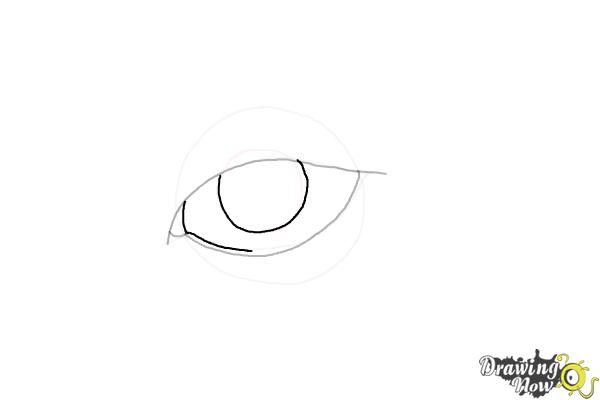 How to Draw an Eyeliner - Step 5 How to Draw an Eyeliner - Step 5
