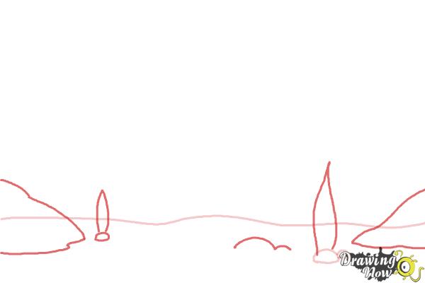 How to Draw an Underwater Scenehow to Draw an Underwater Scene - Step 2 How to Draw an Underwater Scenehow to Draw an Underwater Scene - Step 2