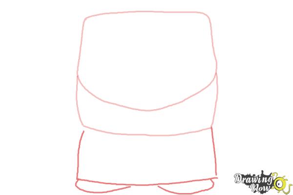How to Draw Anger from Inside Out - Step 2 How to Draw Anger from Inside Out - Step 2