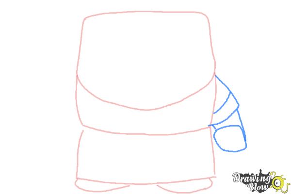How to Draw Anger from Inside Out - Step 3 How to Draw Anger from Inside Out - Step 3