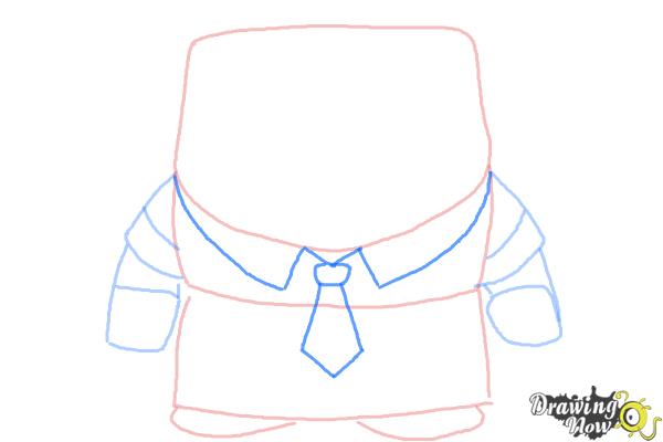 How to Draw Anger from Inside Out - Step 5 How to Draw Anger from Inside Out - Step 5