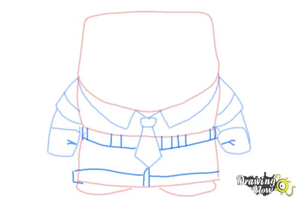 How to Draw Anger from Inside Out - Step 6 How to Draw Anger from Inside Out - Step 6