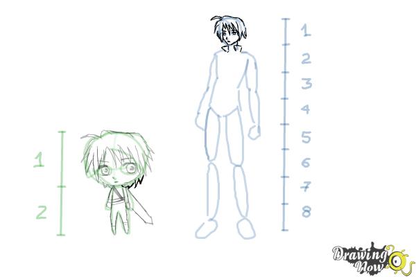 How to Draw Anime Body Figures - Step 11 How to Draw Anime Body Figures - Step 11