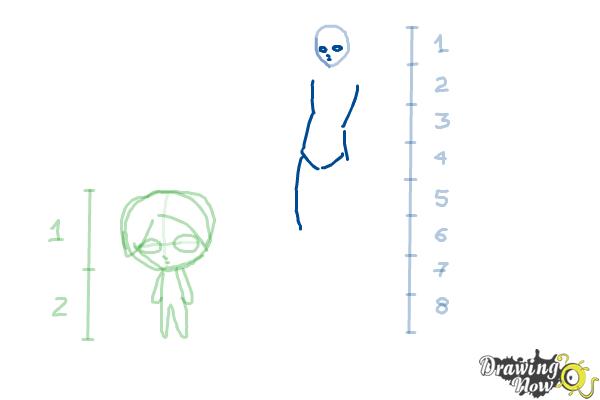 How to Draw Anime Body Figures - Step 5 How to Draw Anime Body Figures - Step 5