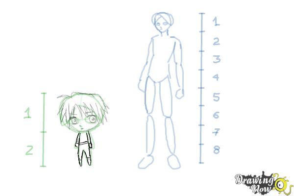 How to Draw Anime Body Figures - Step 9 How to Draw Anime Body Figures - Step 9