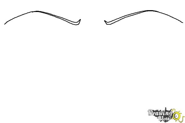 How to Draw Anime Eyes Step by Step - Step 1 How to Draw Anime Eyes Step by Step - Step 1