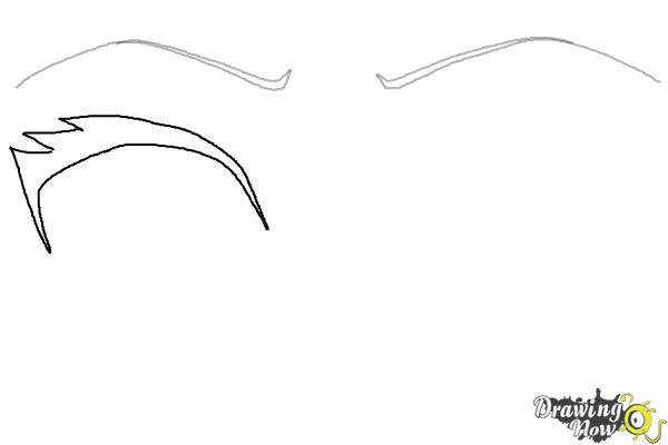 How to Draw Anime Eyes Step by Step - Step 2 How to Draw Anime Eyes Step by Step - Step 2